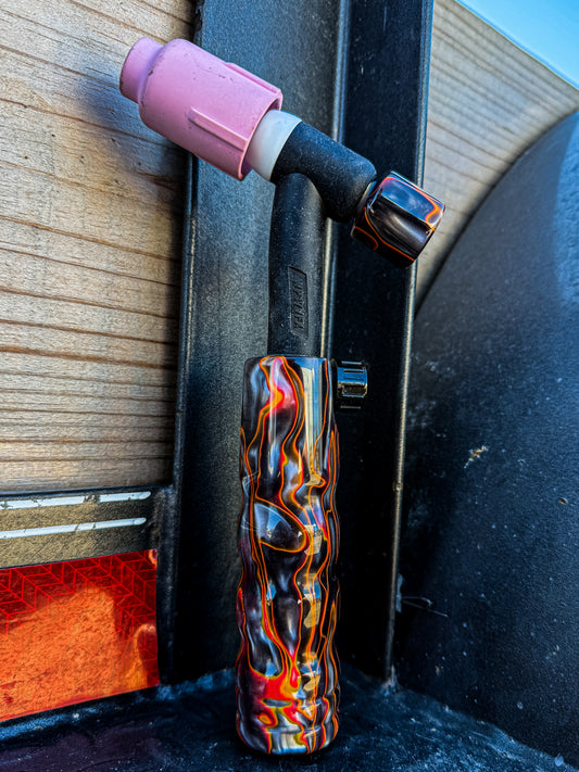 Lava Acrylic TIG Handle and Short Backcap