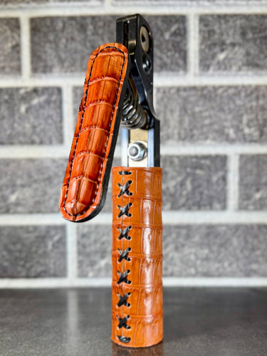 Cognac Caiman Alligator Stinger V Set