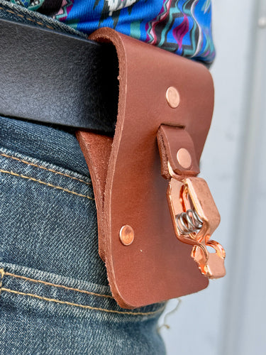 Leather Glove Clip - Cowhide