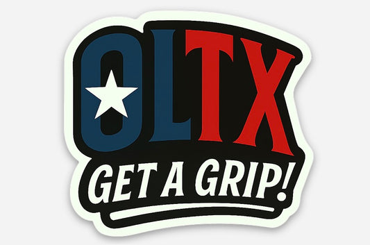 Get a Grip!  Sticker