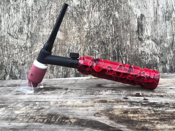 Lava Flows Acrylic Handle