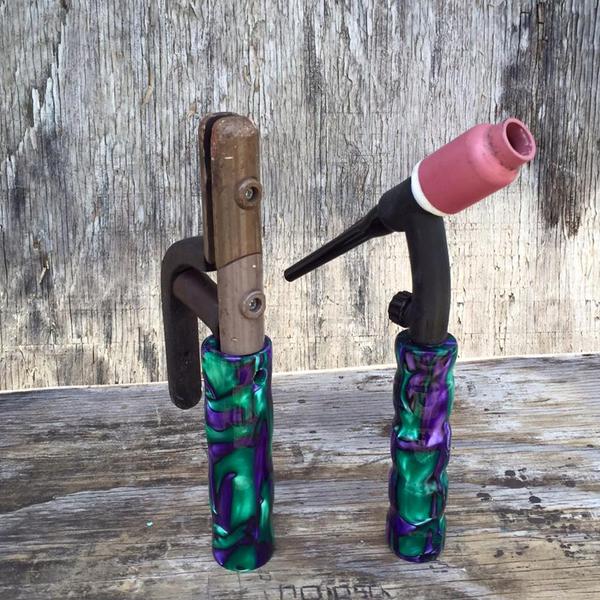Purple Monster Acrylic Handle