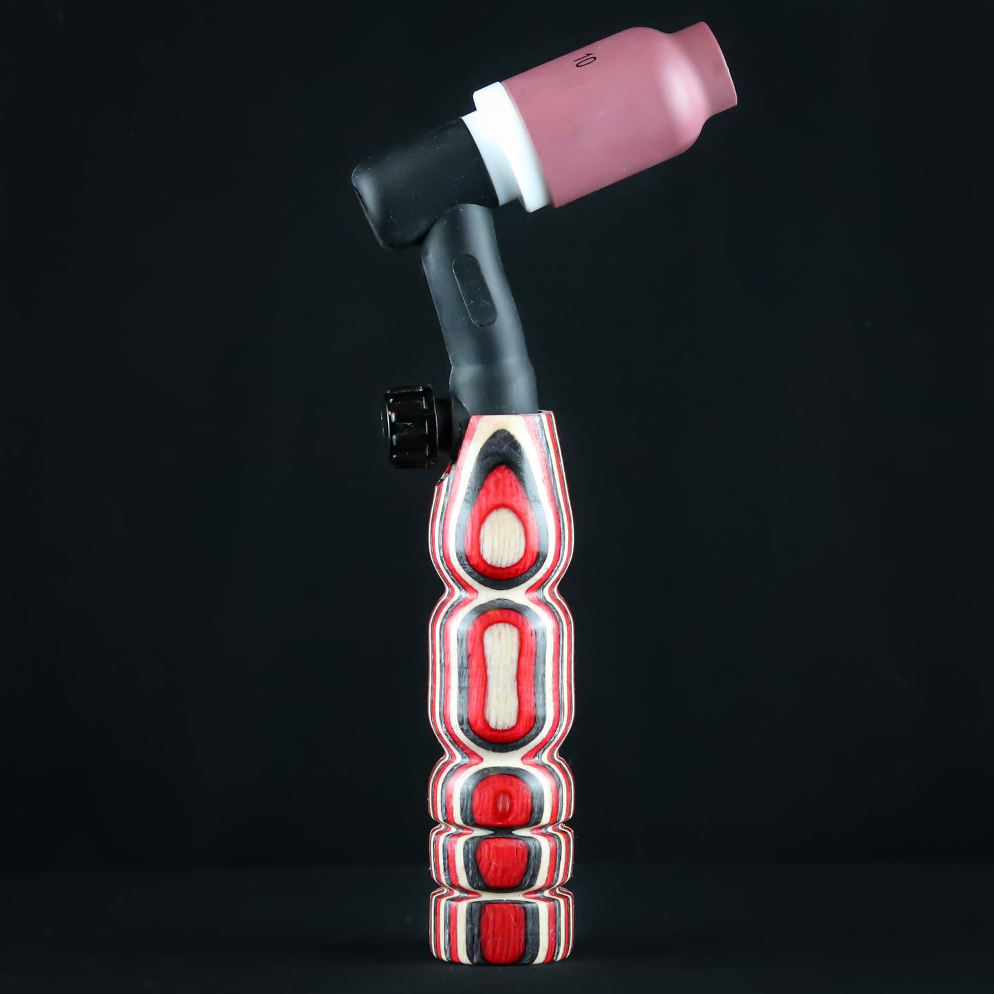 Crimson Cream Wood Handle