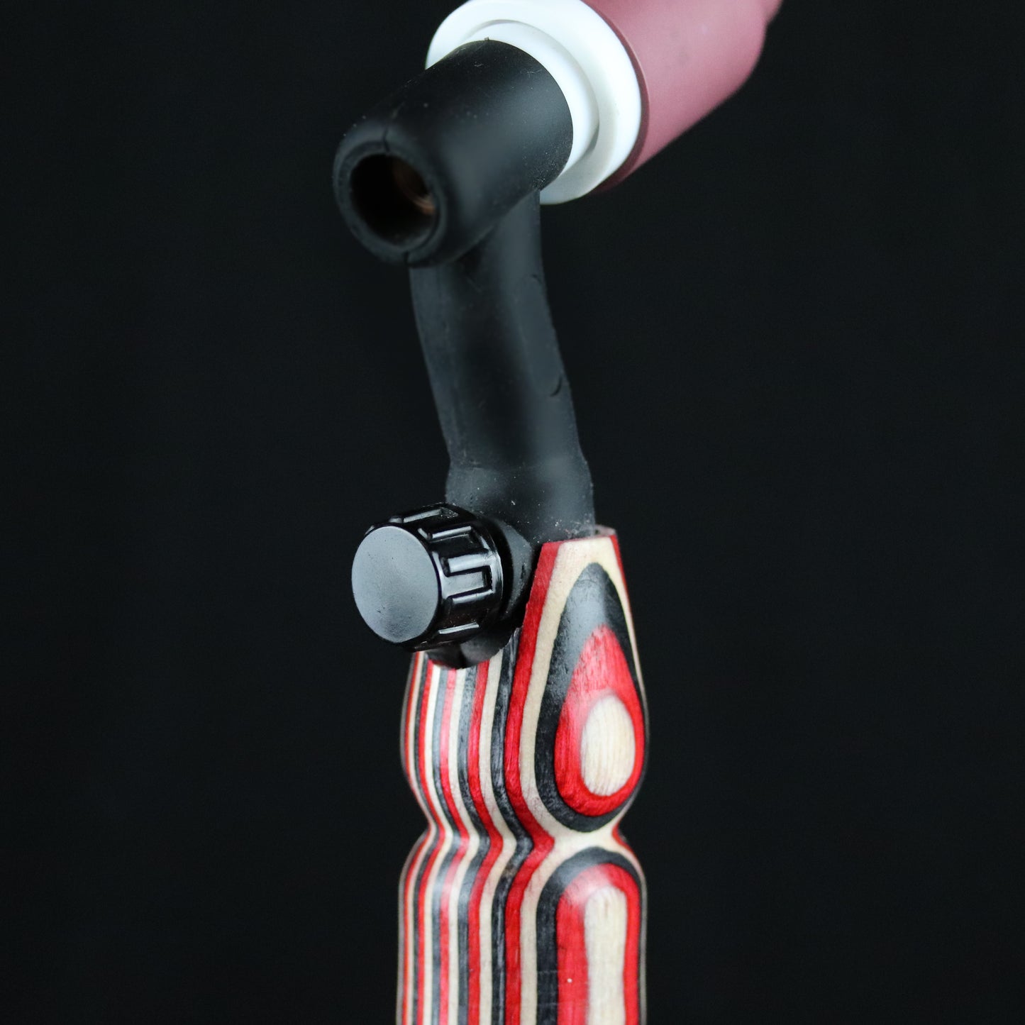 Crimson Cream Wood Handle