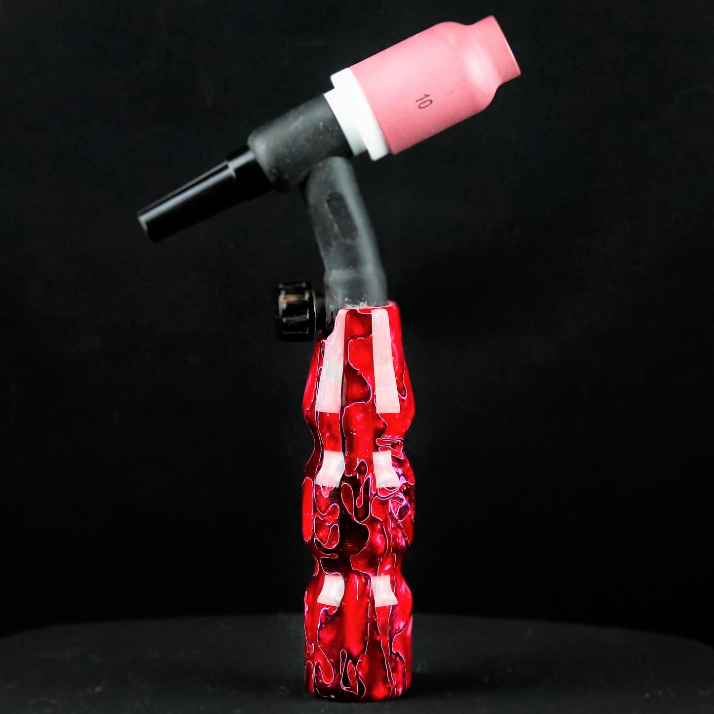 Lava Flows Acrylic Handle