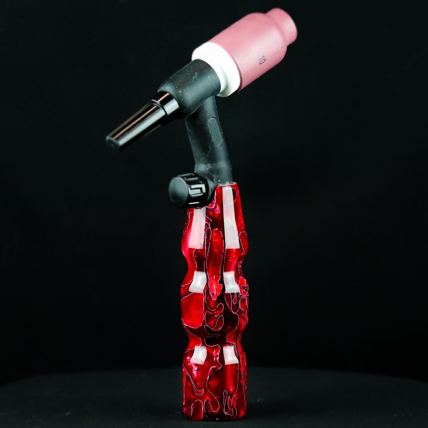 Lava Flows Acrylic Handle