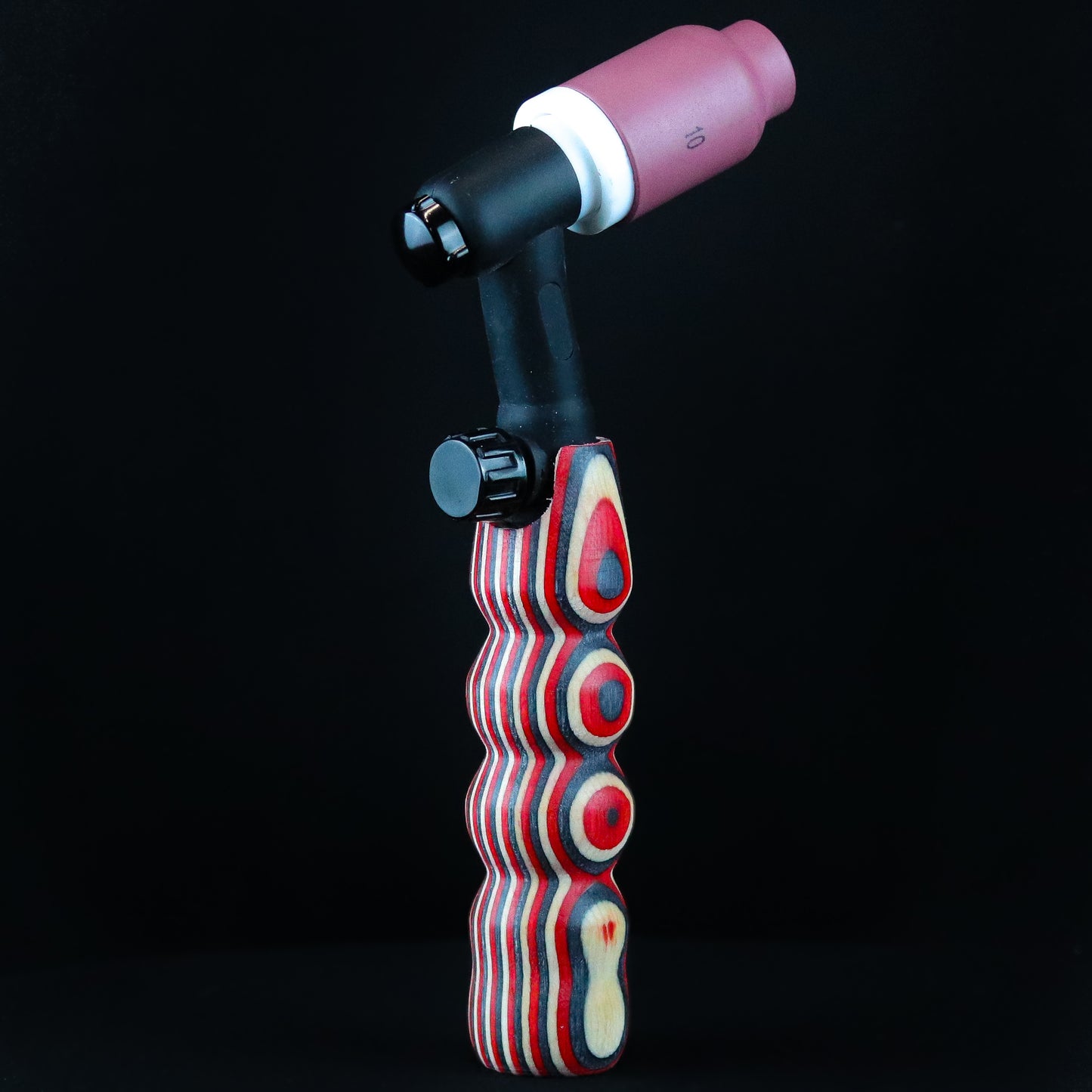 Crimson Cream Wood Handle