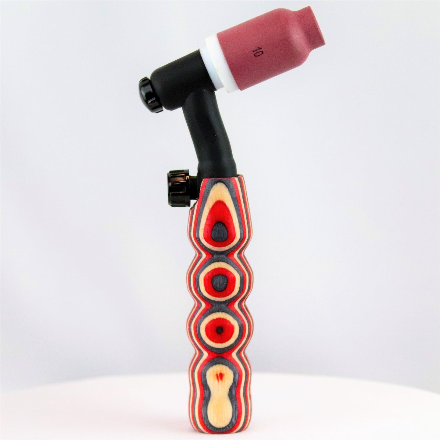 Crimson Cream Wood Handle