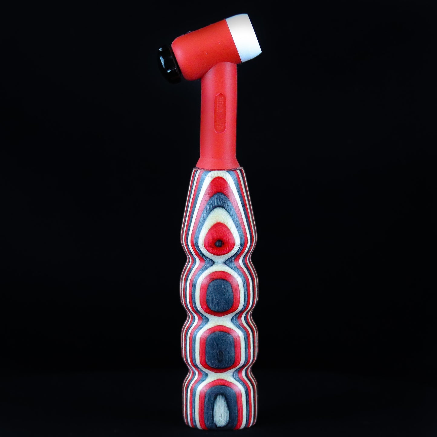 Crimson Cream Wood Handle