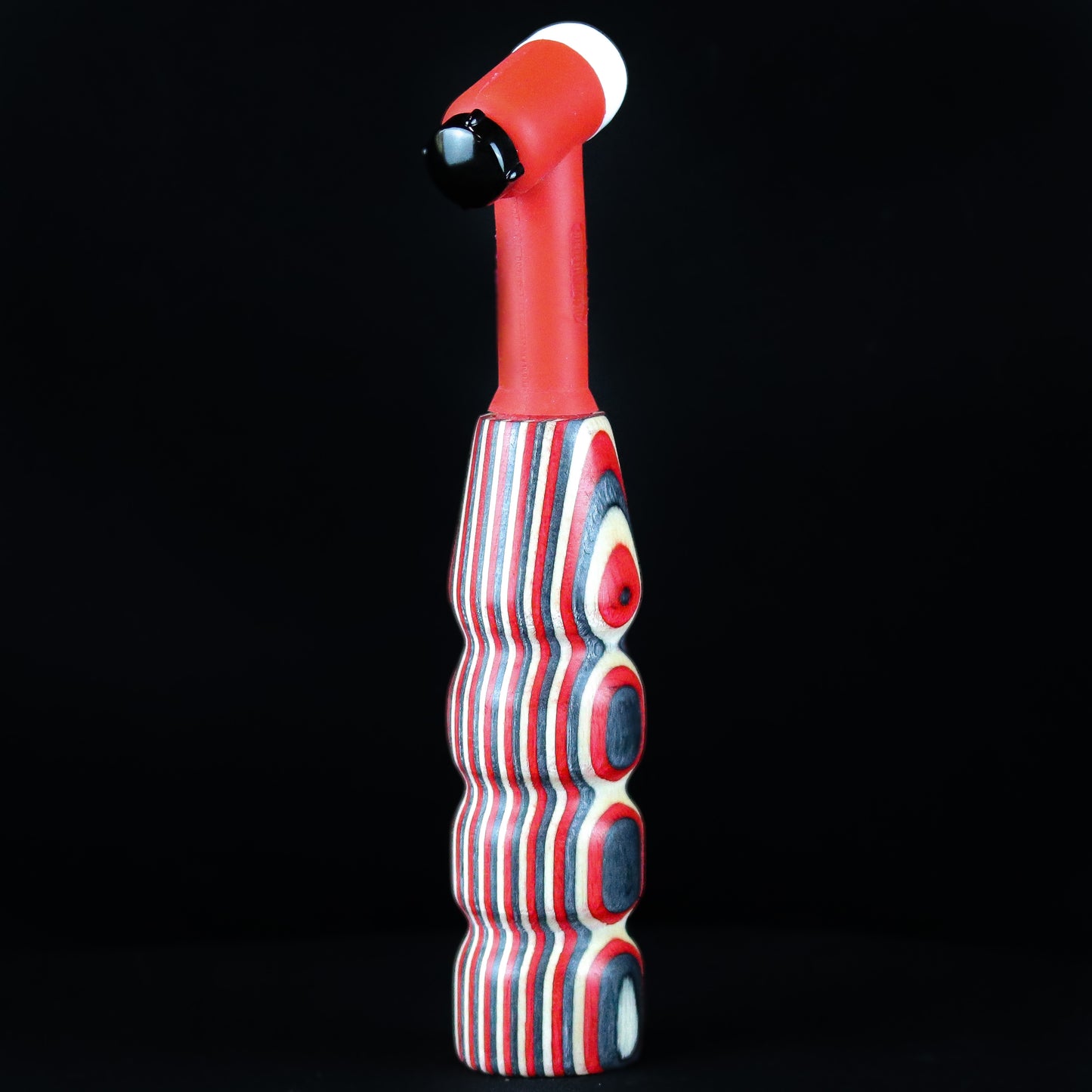Crimson Cream Wood Handle