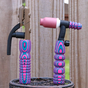 Combo - Stick and 150 amp TIG Torch Wood- Cotton Candy with Free Backpcap
