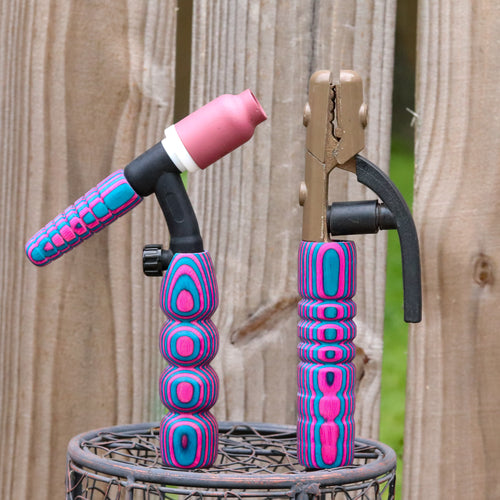 Combo - Stick and 150 amp TIG Torch Wood - Cotton Candy with Free Backpcap