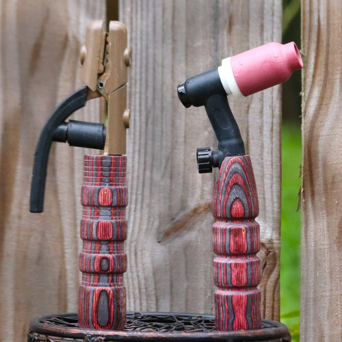 Combo - Stick and 150 amp TIG Torch Wood- Grey and Red