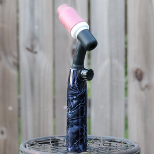 No Grooves - 150 amp TIG Torch Acrylic Handle - Night Sky