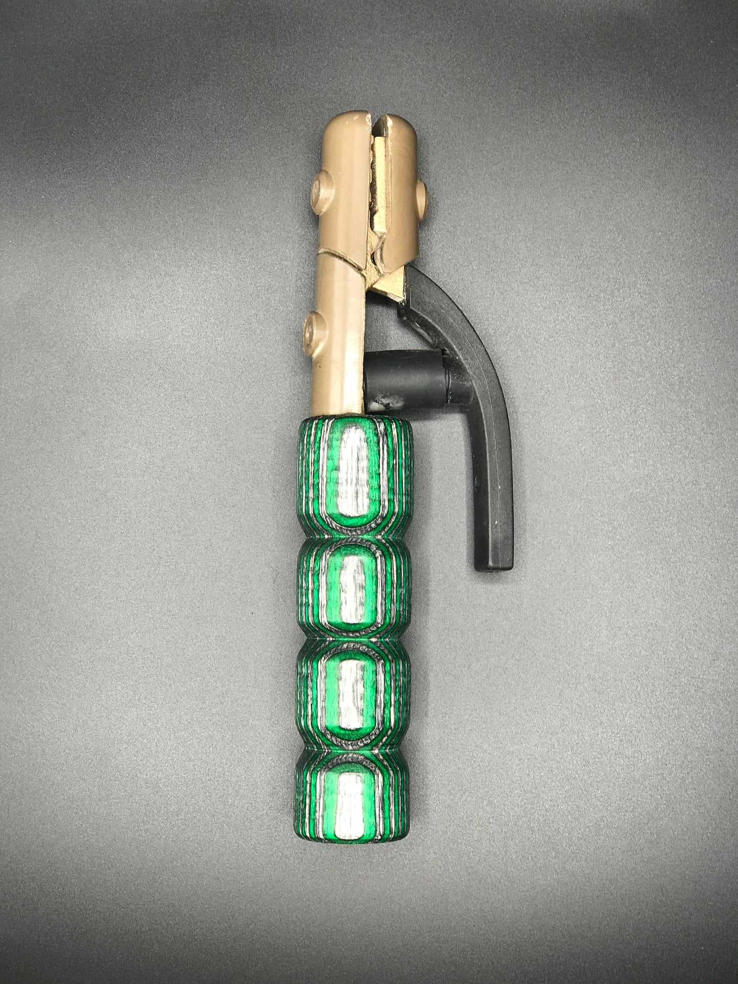Mossy Slate Wood Handle