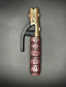 Red & Grey Wood Handle
