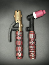 Red & Grey Wood Handle