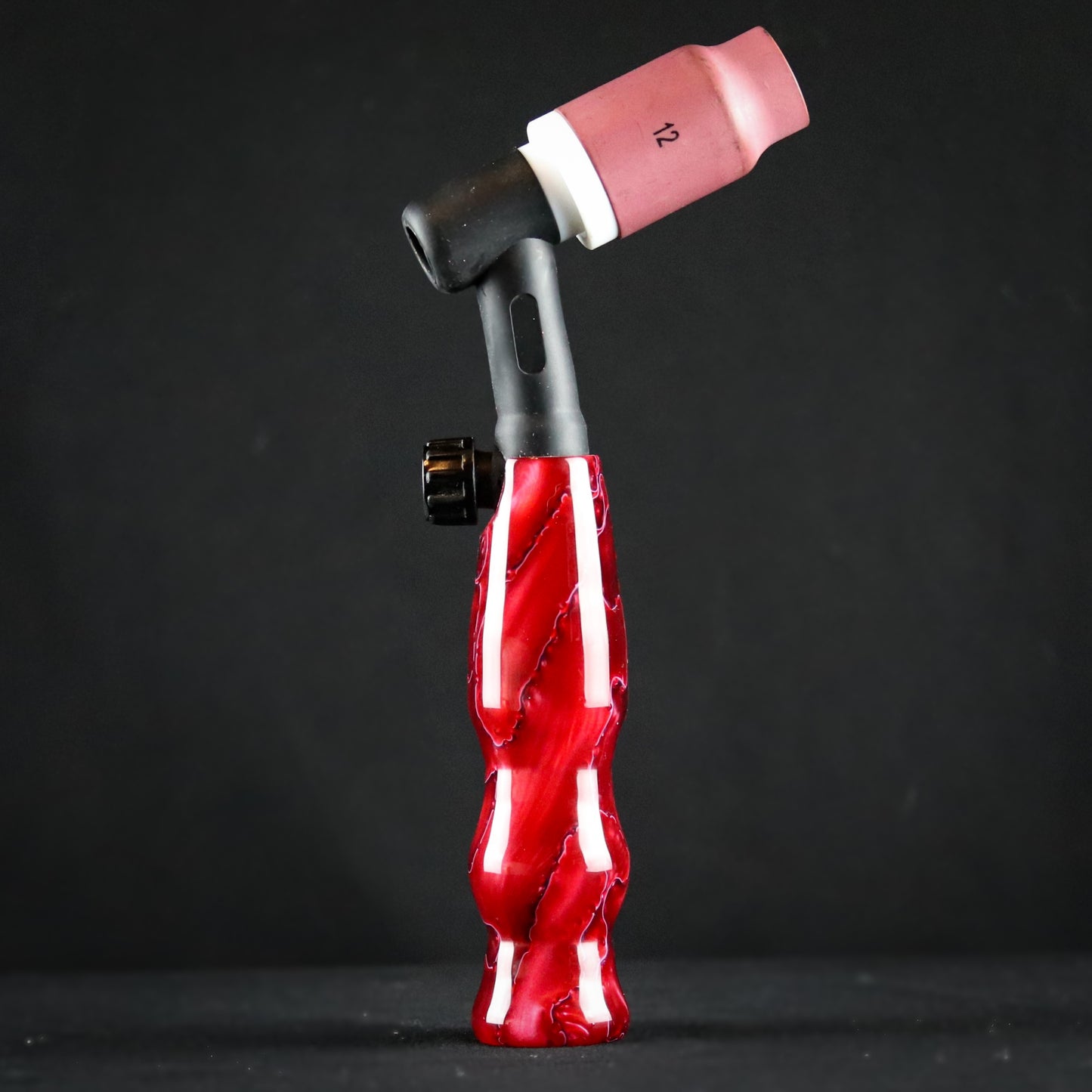 Lava Flows Acrylic Handle