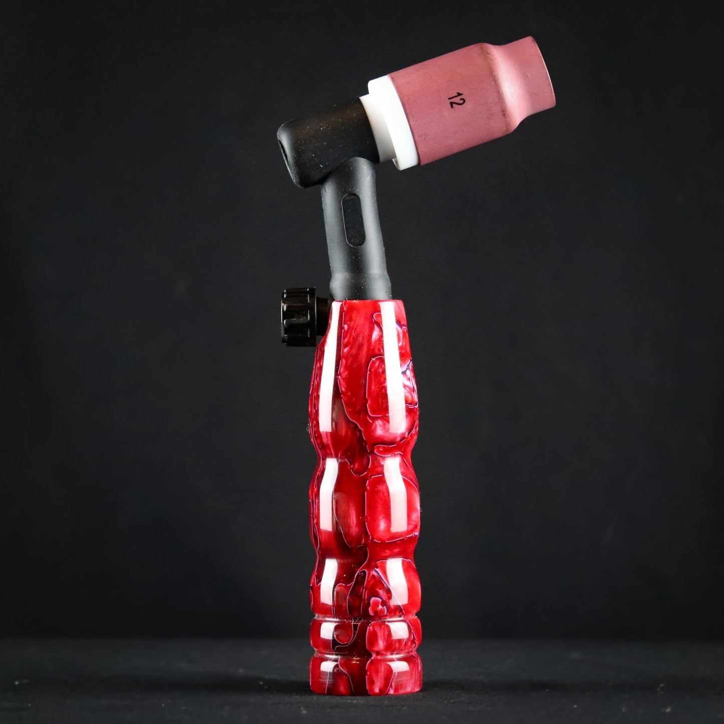 Lava Flows Acrylic Handle
