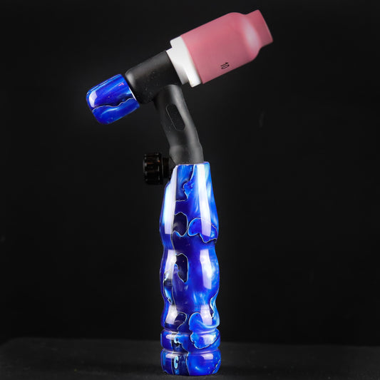 Blue Hawaii Acrylic  TIG Handle and 3/4" backcap