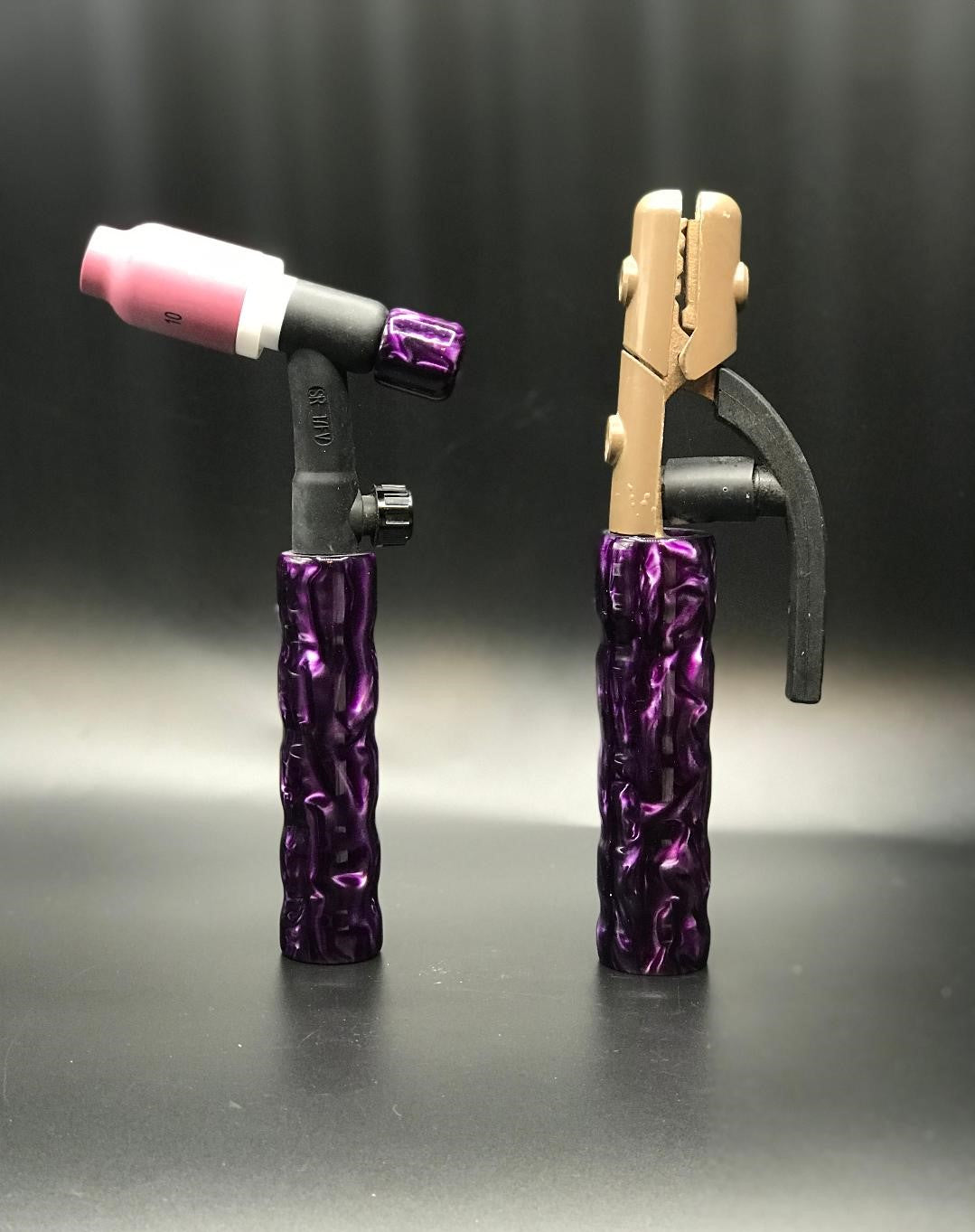 Purple Candy Acrylic TIG Handle, Stick Handle and 3/4