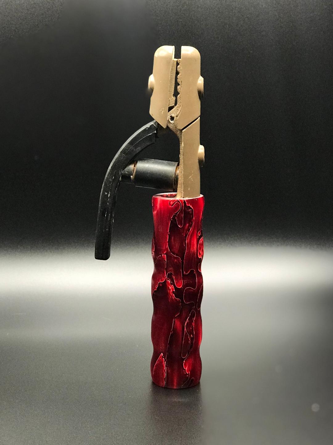 Lava Flows Acrylic Handle