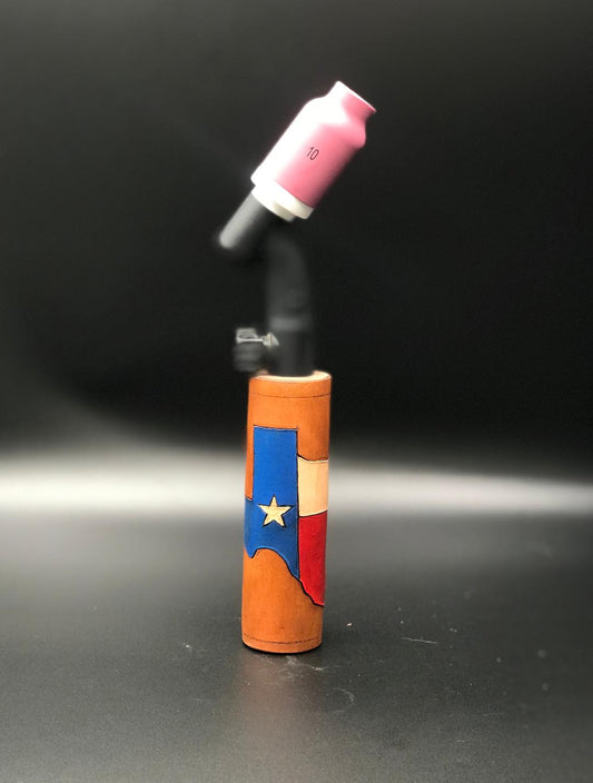 State of Texas Weaved Leather Handle