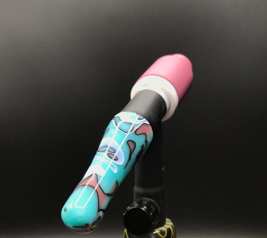 Turqouise Moon Acrylic Back Cap